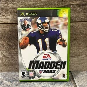 5 for $60 - Madden 2002 Xbox game